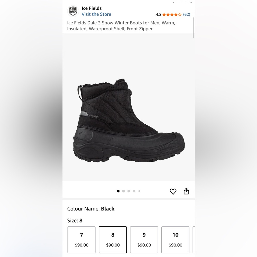 Ice Fields Winter Boots